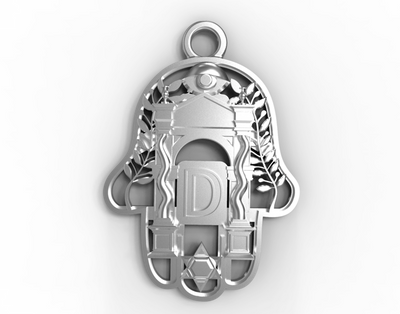 Sterling Silver Passages Pendants - Hamsa Gifts