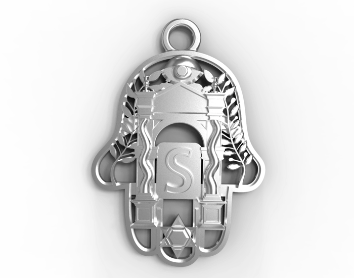 Sterling Silver Passages Pendants - Hamsa Gifts