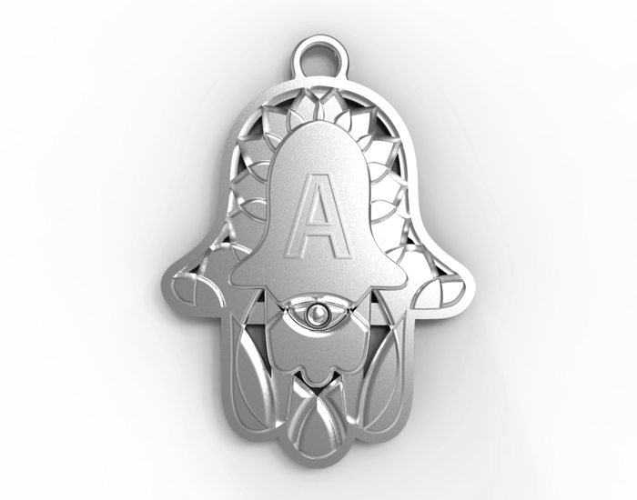 Sterling Silver Splendor Pendants - Hamsa Gifts