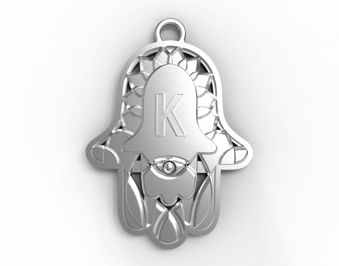 Sterling Silver Splendor Pendants - Hamsa Gifts