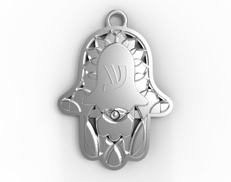 Sterling Silver Splendor Pendants - Hamsa Gifts