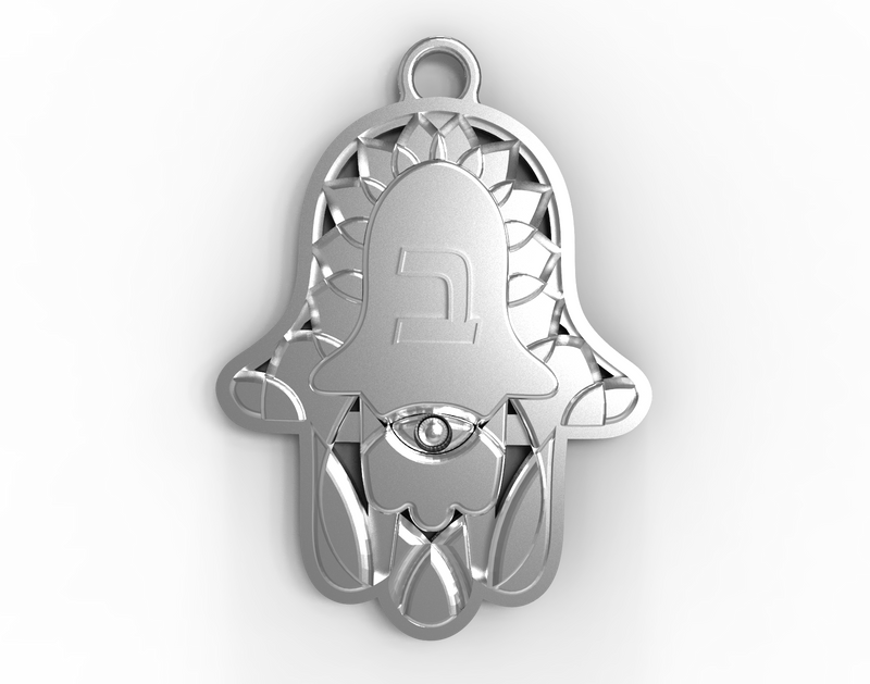 Sterling Silver Splendor Pendants - Hamsa Gifts