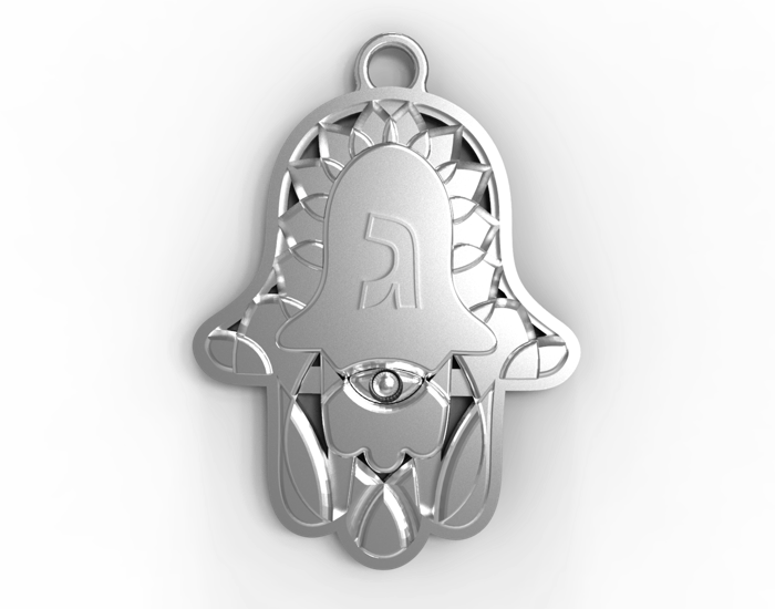 Sterling Silver Splendor Pendants - Hamsa Gifts