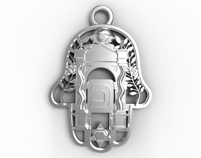 Sterling Silver Passages Pendants - Hamsa Gifts